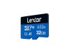 Lexar Microsd 32GB High Performance 633x Up to 100Mb/s Memory Card LMS0633032G-BNNNG